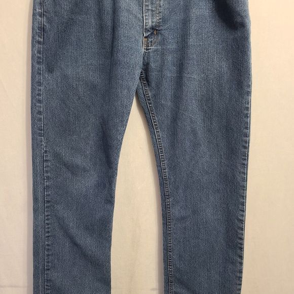 Key Flex Denim Jeans Men's Size 38x34 Blue Denim - Picture 5 of 10